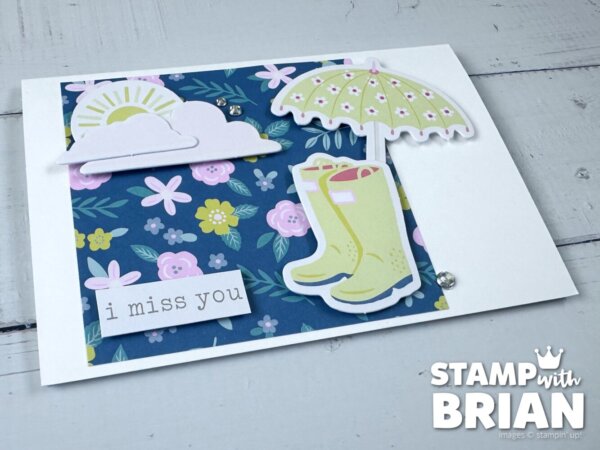 Cute notecards with Stampin' Up!'s Mix & Match products, Stampin' Up!, Brian King 1 of 2
