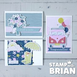 Cute notecards with Stampin' Up!'s Mix & Match products, Stampin' Up!, Brian King