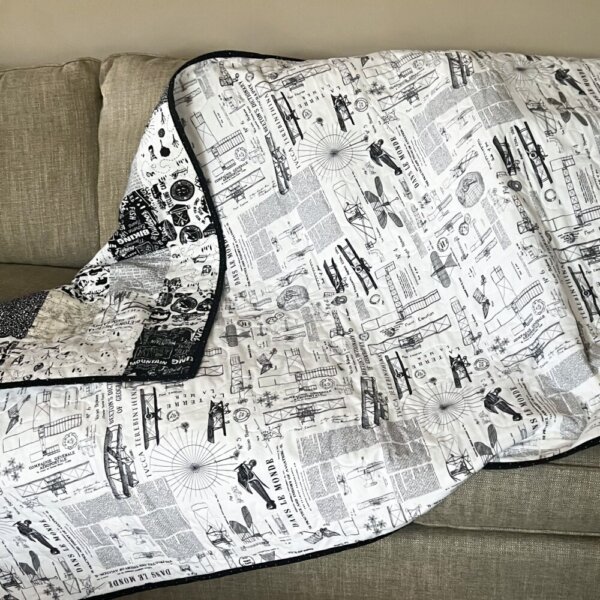 Mom's quilt for Marshall, Brian King