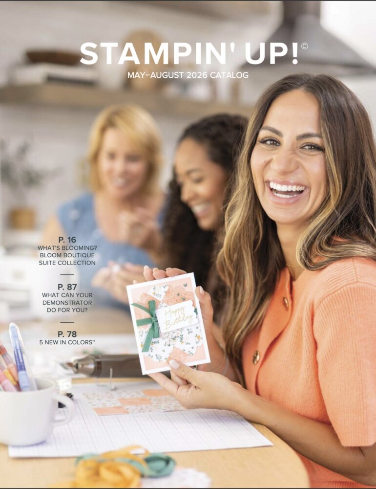 Stampin' Up! May - August 2026 Catalog Cover