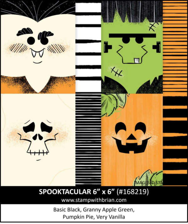 Spooktacular Designer Series Paper, Stampin' Up! 168219