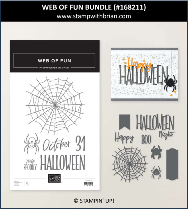 Web of Fun Bundle, Stampin' Up! 168211