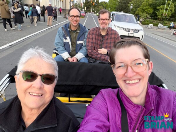 rickshaw ride in Victoria during Stampin' Up!'s 2026 Alaska Incentive Trip rickshaw ride in Victoria during Stampin' Up!'s 2026 Alaska Incentive Trip