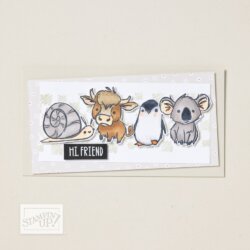 sample with June Product of the Month stamp set, Wild Bunch, Stampin' Up!