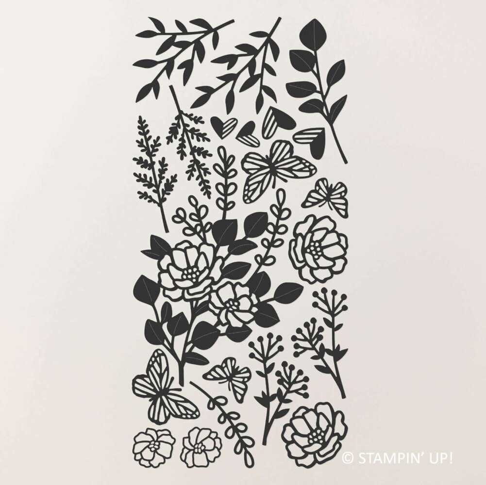 Floral Flight Accents, Stampin' Up!, Brian King Floral Flight Accents, Stampin' Up!, Brian King