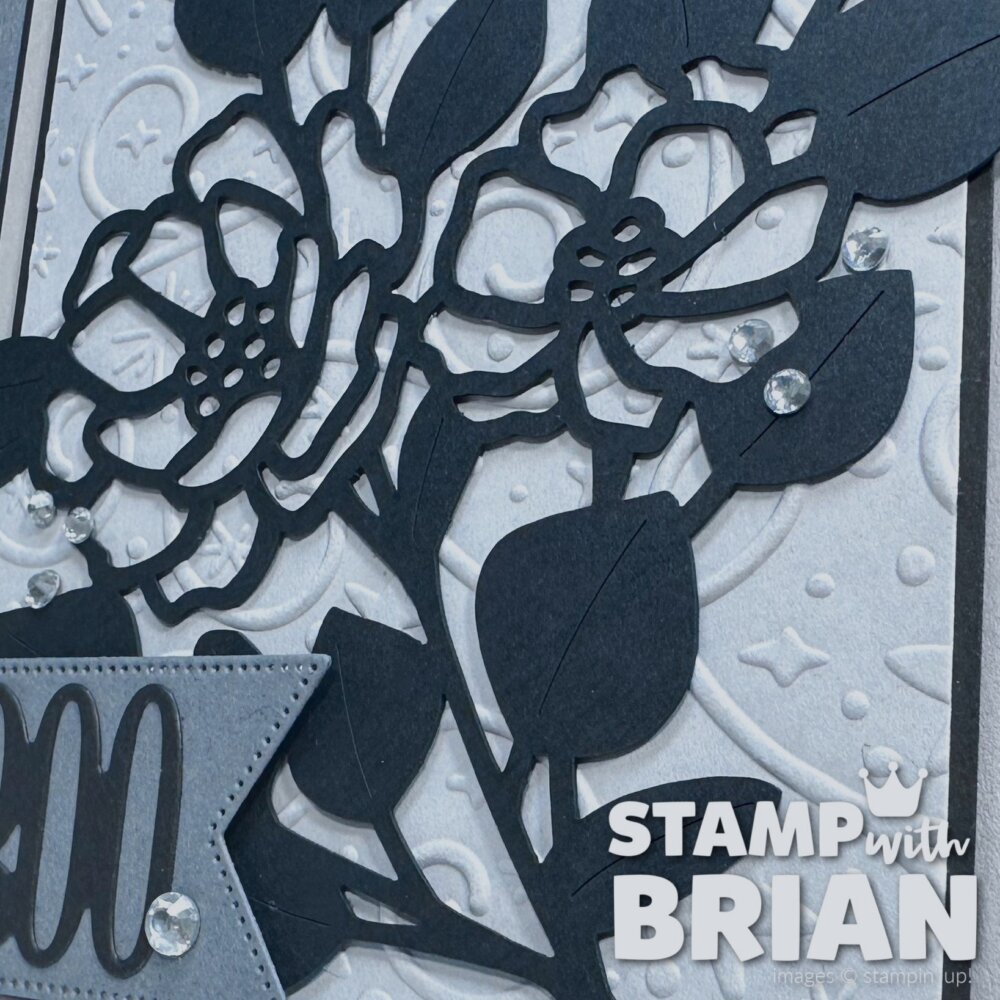 Floral Flight Accents, Web of Fun Bundle, Stampin' Up!, Brian King, Classy Halloween Card Floral Flight Accents, Web of Fun Bundle, Stampin' Up!, Brian King, Classy Halloween Card
