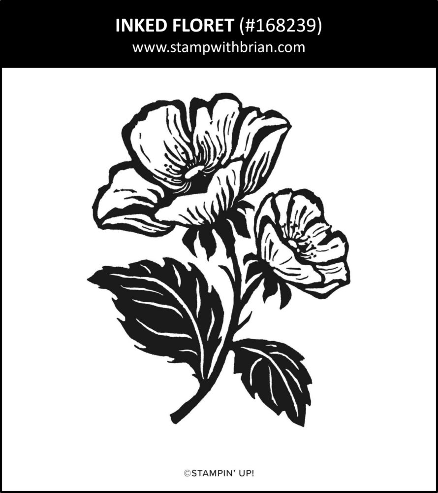 Inked Floret, Stampin' Up!, 168239 Inked Floret, Stampin' Up!, 168239