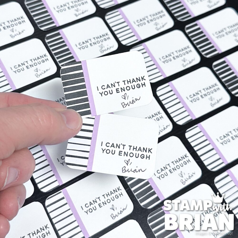 Rounded Rectangle Punch, Banner Sayings Tag, Stampin' Up!, Brian King Rounded Rectangle Punch, Banner Sayings Tag, Stampin' Up!, Brian King