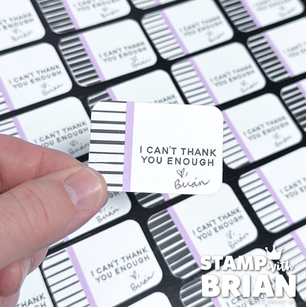 Rounded Rectangle Punch, Banner Sayings Tag, Stampin' Up!, Brian King Rounded Rectangle Punch, Banner Sayings Tag, Stampin' Up!, Brian King