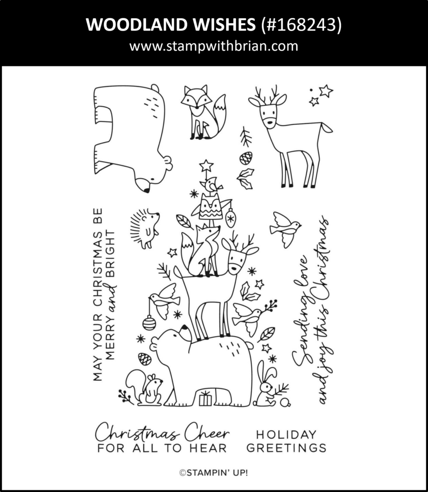 Woodland Wishes, Stampin' Up!, 168243 Woodland Wishes, Stampin' Up!, 168243